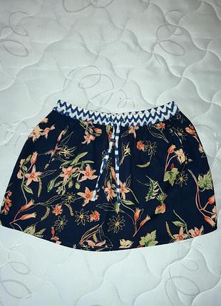Юбка в цветочек🌺🌻🌼