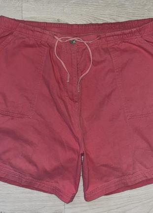 Шорти мом джинсові великі 3xl 18р. 36p котон 8