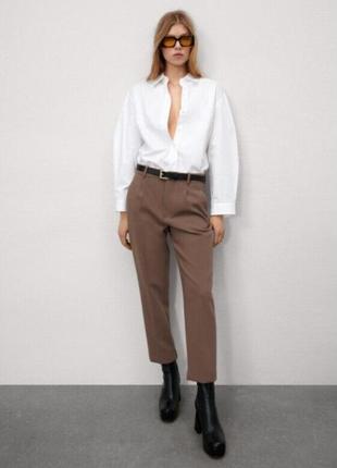 Брюки капучіно від zara