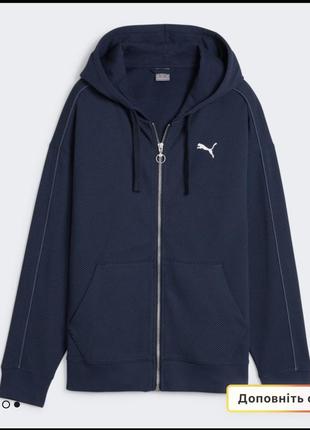 Кофта puma her full-zip hoodie