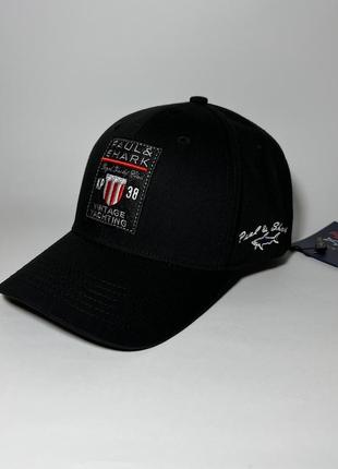 Кепка paul shark чорна