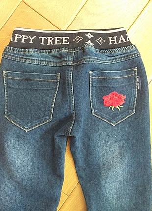 Теплі штани джинси 3