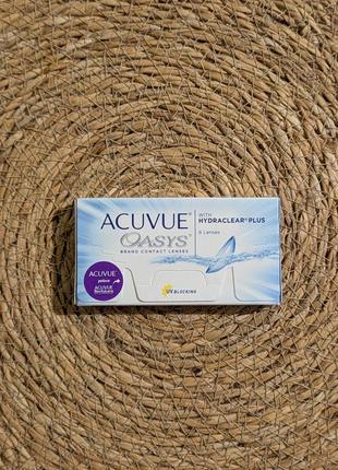 Контактные линзы acuvue oasys -3,75