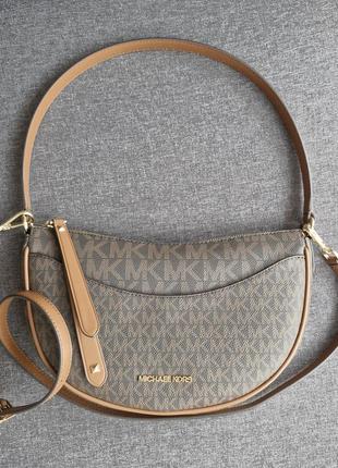 Оригінальна шкіряна сумка michael kors dover