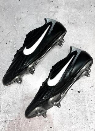 Футбольні бутси nike tiempo шкіряні3 фото