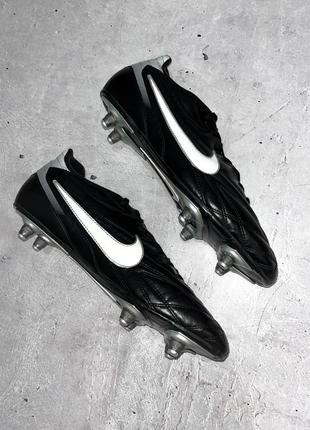 Футбольні бутси nike tiempo шкіряні4 фото