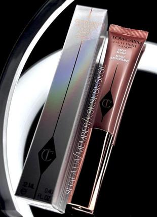 Рум'яна charlotte tilbury glowgasm beauty light wand high blush відтінок pinkgasm 12 ml