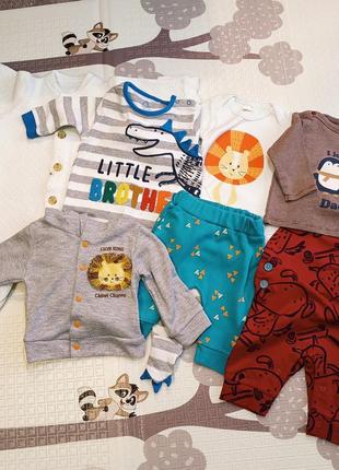 Комплект одежды для младенца, на возраст 1-3 месяца next, mag baby, для мальчика