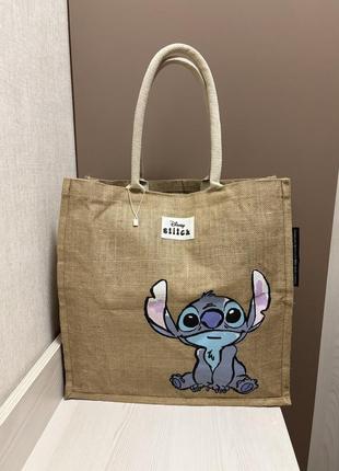 Stitch disney сумка шопер
