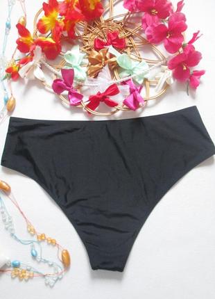 Классные универсальные черные плавки низ от купальника батал shein 💖🌺💖2 фото