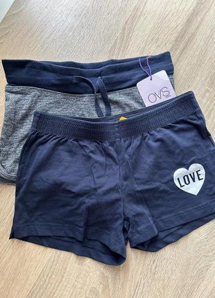 Набор спортивных шорт для девочки 134р
