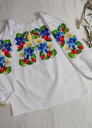 Блузка вишита дитяча