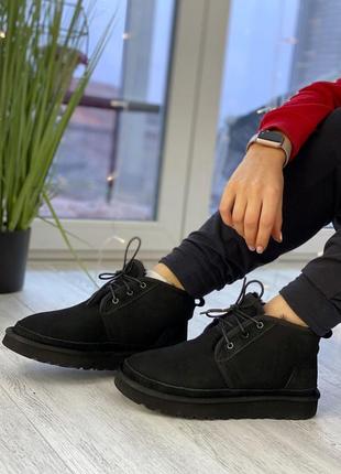 Жіночі чорні уггі ugg neumel black