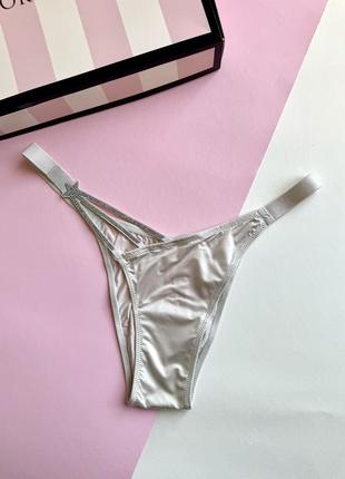 Трусики з камінчиками victoria’s secret