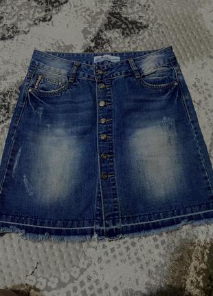 Джинсова спідниця