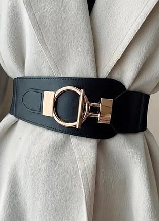 Пояс ремінь гумка широкий на талію пасок новий