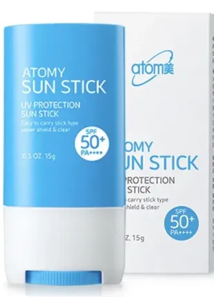 Cонцезахисний стік spf50+/pa++++16г atomy derma calming sunstick (000286)