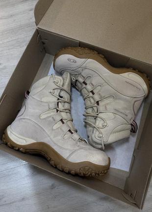 Женские ботинки salomon waterproof thinsulate snow зимние