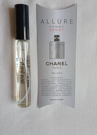 Allure homme sport лицензионная туалетная вода мужская тестер 10 мл