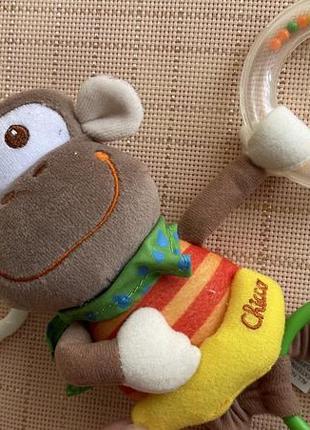 Игрушка - погремушка chicco "мавпа"