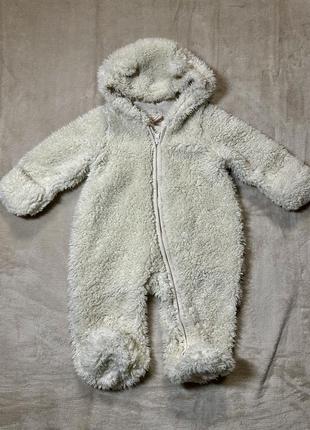 Комбинезон человечек тедди 0-3 мес, baby gap