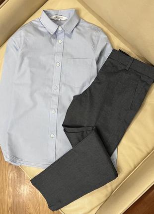 Шикарный костюм, набор от h&m 9-10 лет рост 140 на мальчика состояние нового б/б