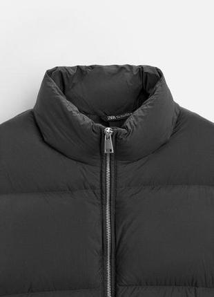 Пуховик чоловічий з 100% пера та пуху хл зара zara9 фото