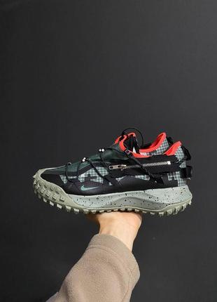 Чоловічі кросівки nike acg mounth low zip khaki black
