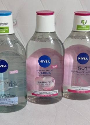 Мицеллярная вода 400 мл nivea