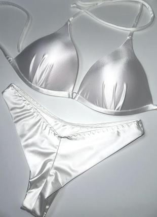 🤍 lux silk bikini 🤍 шелковый купальник бикини ручной работы