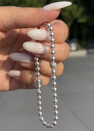 Срібний браслет pandora