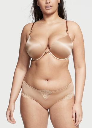 Оригинал original victoria’s secret большой двойной пуш ап бежевый бра бюстгальтер 34a 75а bombshell victoria secret 2 cup push up