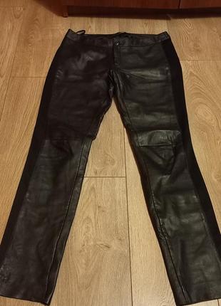 Кожаные брюки женские бренд. mauritius