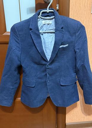 Пиджак на мальчика фирмы hm