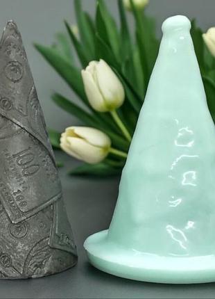 Силиконовая форма "долларовый конус"