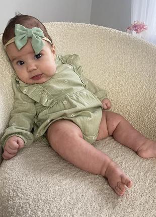 Боди нарядное для фотосессии 3-6 месяца