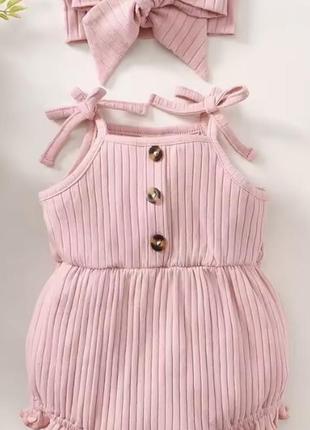 Боди нарядное с повязкой