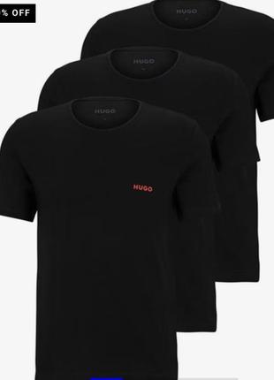 Набір базових футболок hugo boss оригінал/ футболка hugo boss
