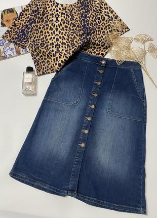 Джинсовая юбка