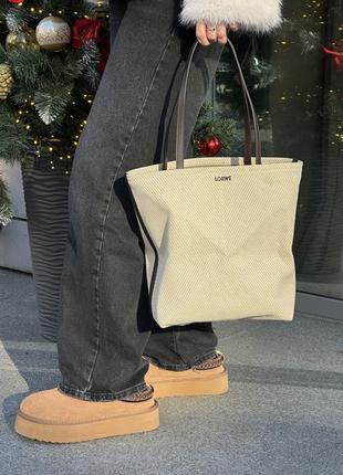 Сумочка медиум пазл текстиль