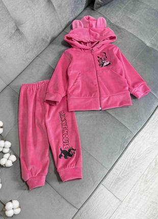 🐼костюм велюровый из мини маус