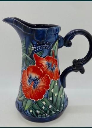 Кувшин old tupton ware с ручной росписью