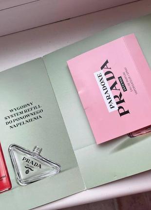 Оригінальний пробник prada paradoxe intense