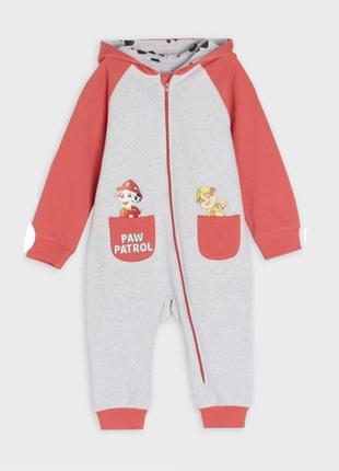 Детский комбинезон, человечек щенячий патруль, 12-18 мес, новый