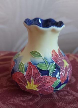 Фарфоровая ваза tupton ware