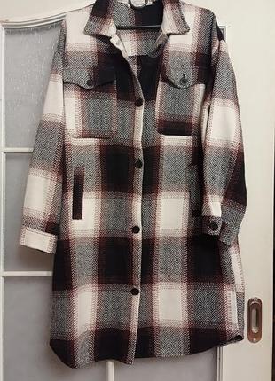 Пальто- рубашка, кардиган