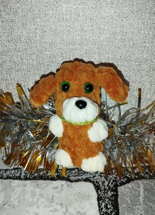 М'яка іграшка (брілок) песик (різнокольорові)