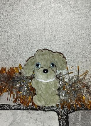 М'яка іграшка (брілок) песик (різнокольорові)5 фото