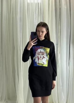 Сукня - худі