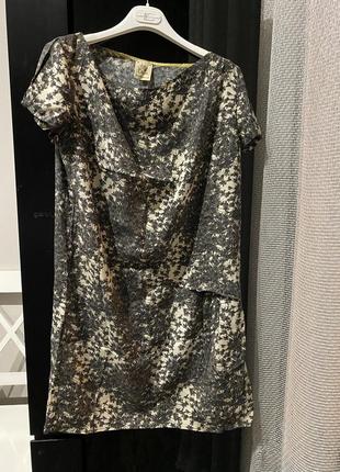 Шелковое платье attic and barn